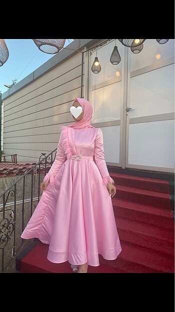 Diğer Pembe abiye
