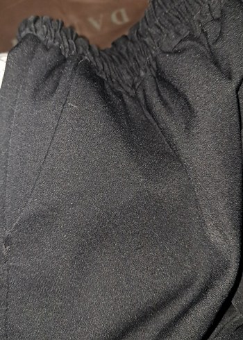 s Beden siyah Renk Siyah Kadın havuç Kumaş Pantolon