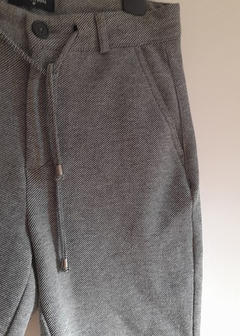 Düğmeli Gri Erkek Mini Şort - Görsel 4