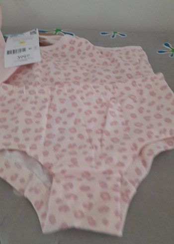 Bebek Kız Pembe Baskılı Kısa Kollu Takım - Görsel 2