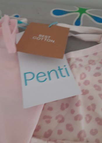 Bebek Kız Pembe Baskılı Kısa Kollu Takım - Görsel 5