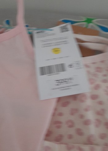 Bebek Kız Pembe Baskılı Kısa Kollu Takım - Görsel 4