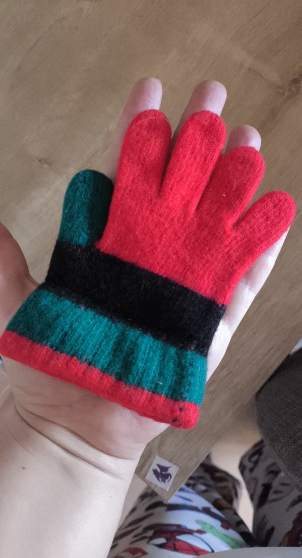 %100 yün Bebek Eldivenleri - Görsel 3