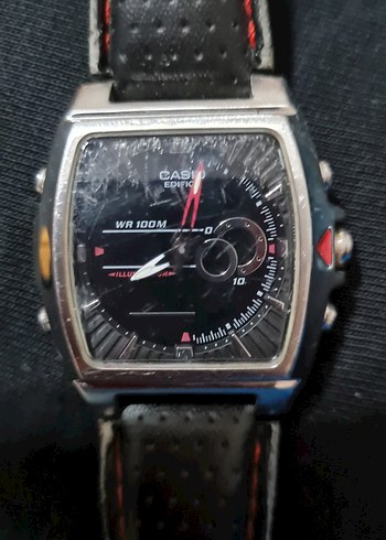 Casio Edifice Siyah Erkek Biker Kol Saati