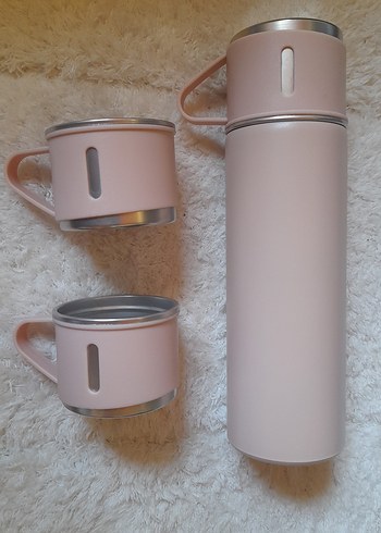 Pudra Renk Termos - Görsel 4