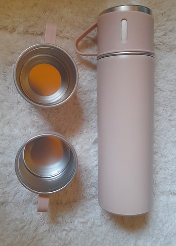 Pudra Renk Termos - Görsel 3