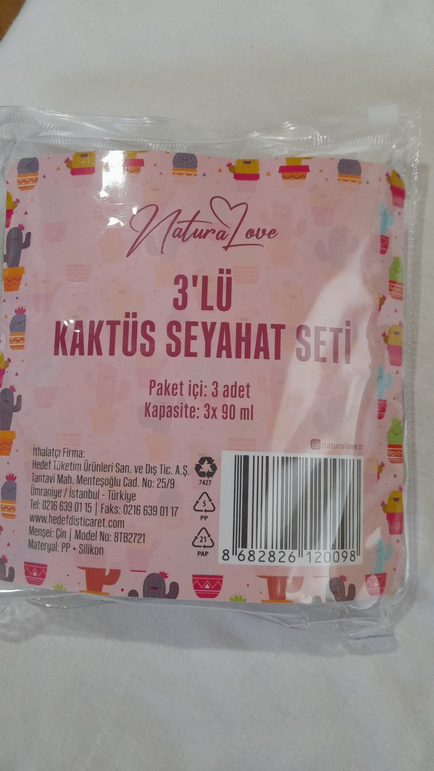 Pastel Renkli Silikon Seyahat Şişeleri 3'lü - Görsel 3