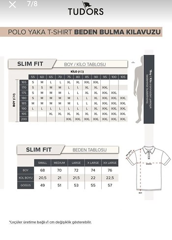Siyah Tudors Orjinal Kısa Kollu Erkek Polo Tişört - Görsel 6