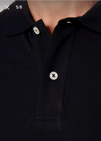 Siyah Tudors Orjinal Kısa Kollu Erkek Polo Tişört - Görsel 3