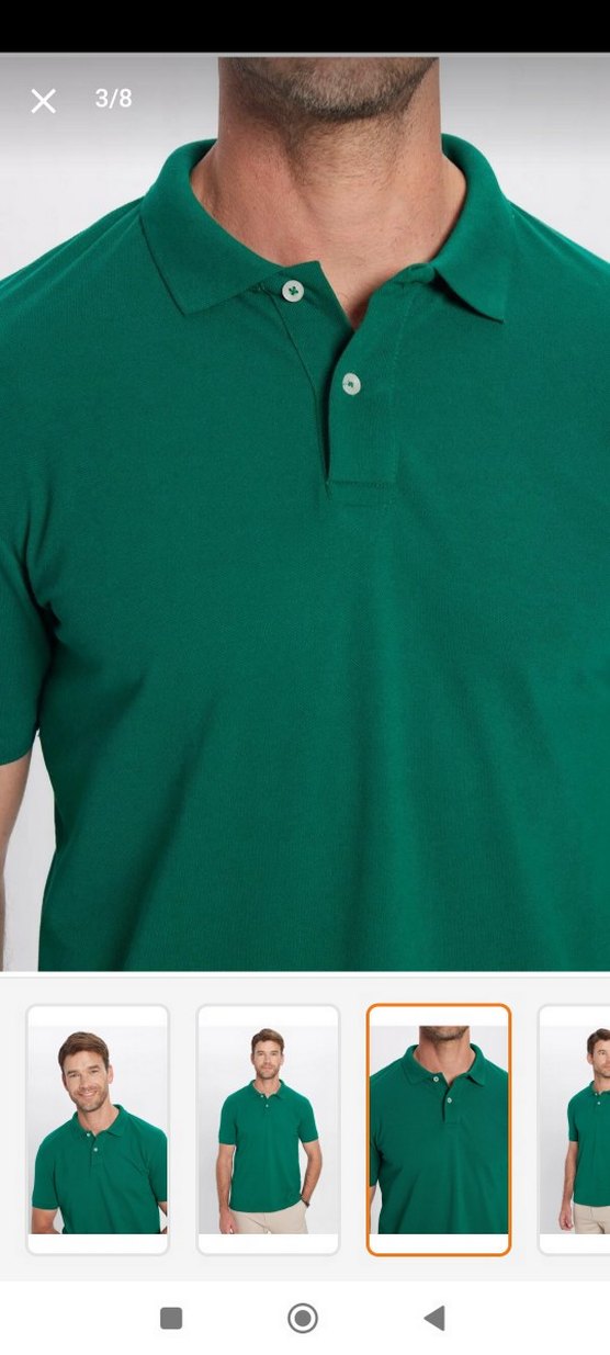 Tudors Orjinal Erkek Yeşil Kısa Kollu Polo Tişört - Görsel 5