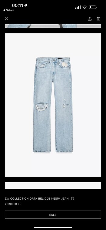 Zara Zara Pantolon