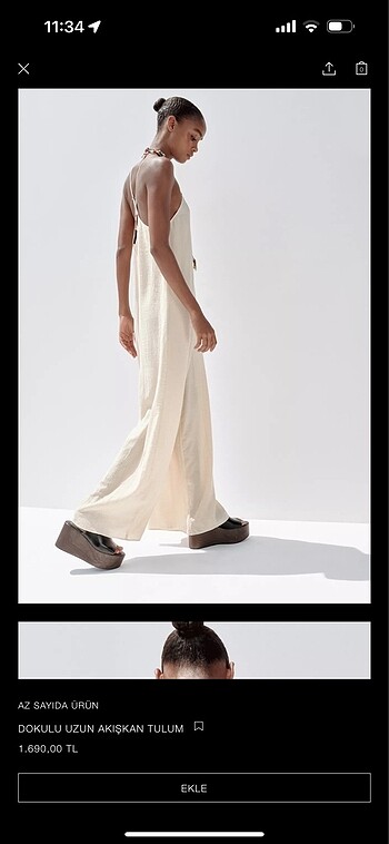 xs Beden ten rengi Renk Zara tulum