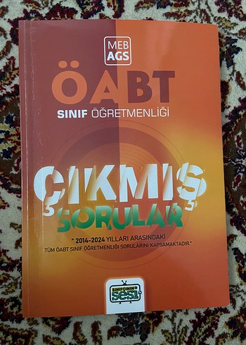 ÖABT Sınıf Öğretmenliği Çıkmış Sorular Kitabı