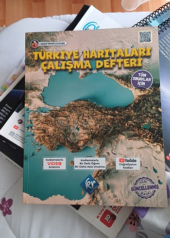 Türkiye Haritaları Çalışma Defteri