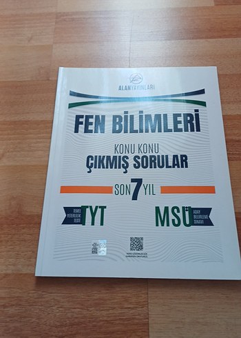 Son 7 Yıl Fen Bilimleri Çıkmış Sorular Kitabı