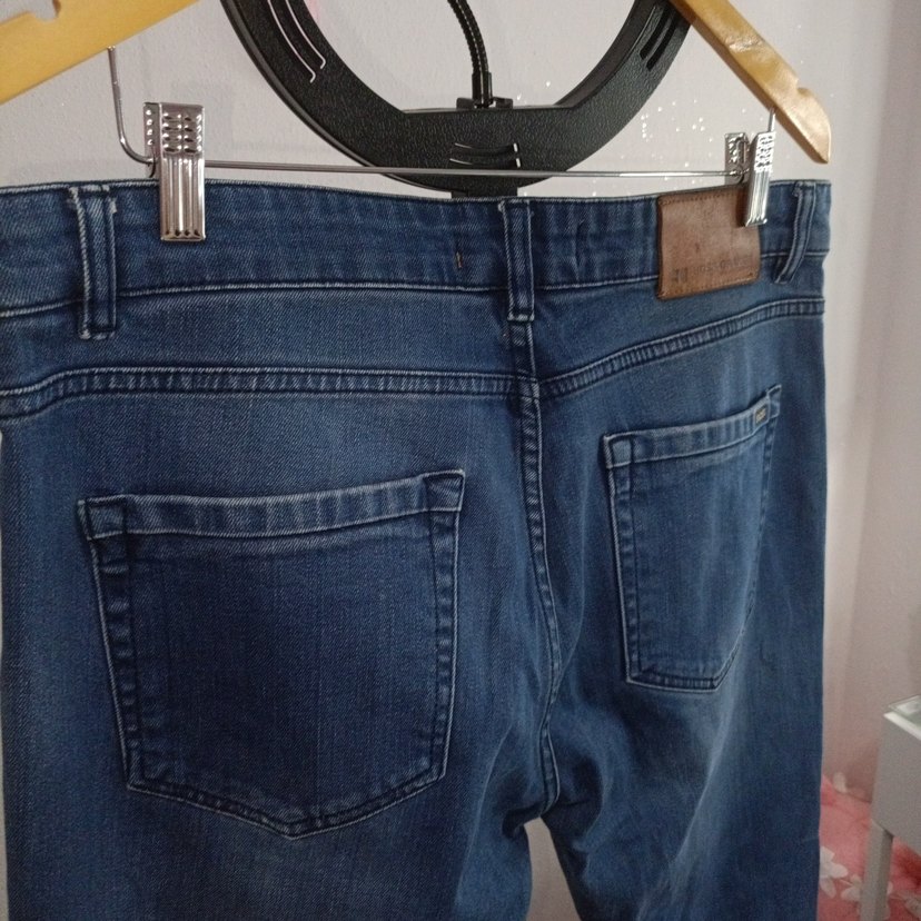 Lacivert Denim Regular Fit Jean - Görsel 3