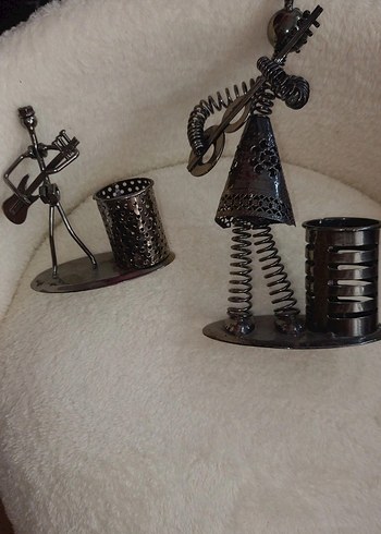 Metal Müzisyen Figürleri Siyah - Görsel 2