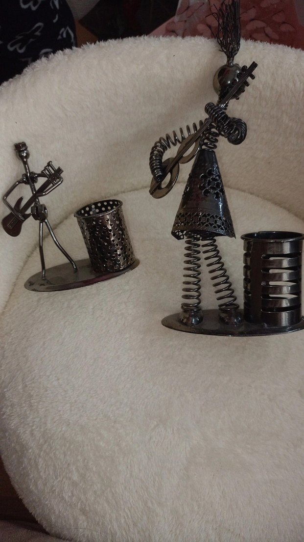 Metal Müzisyen Figürleri Siyah - Görsel 2