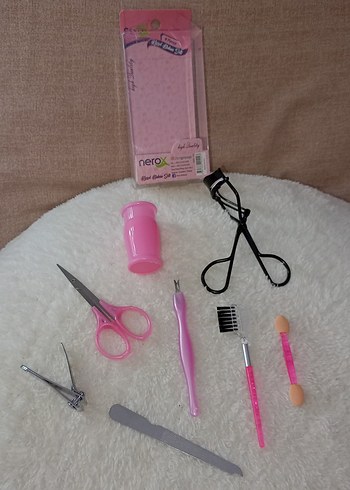 Pastel Pembe Manikür ve Pedikür Seti - Görsel 2