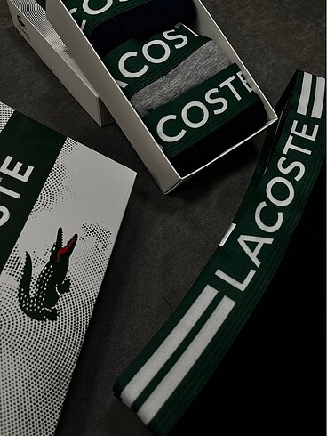 Lacoste Lacoste 3'lü Erkek Boxer