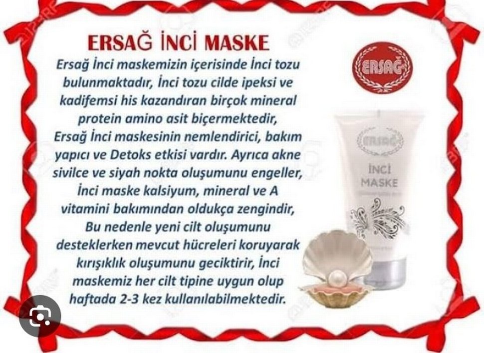 ersag İnci Maske - Görsel 3