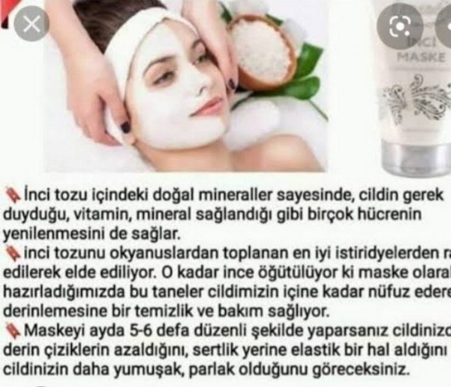 ersag İnci Maske - Görsel 4
