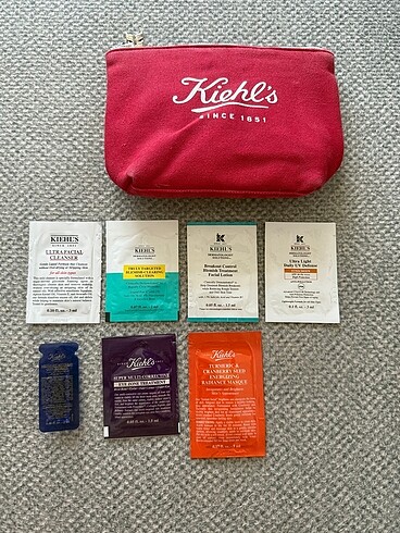 Kiehls çantalı set