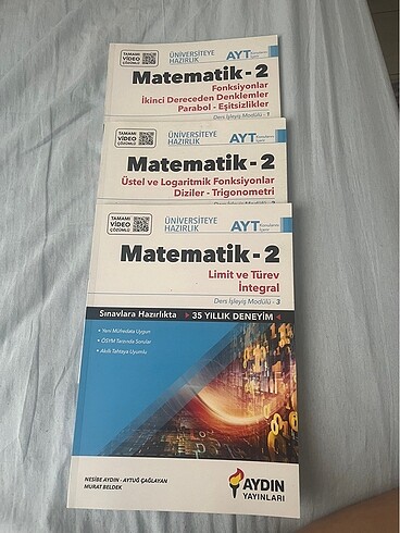 Ayt matematik fasikülleri aydın yayınları