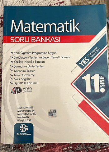 11.sınıf bilgisarmal matematik soru bankası