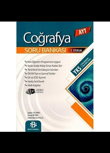 Bilgisarmalı Ayt coğrafya test kitabı 