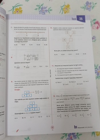 bry Gelişim Serisi Matematik Soru Bankası