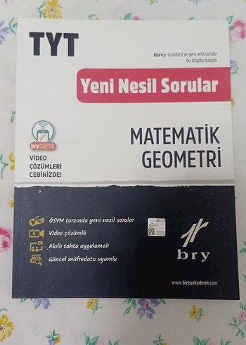 TYT Matematik Geometri Yeni Nesil Sorular Kitabı