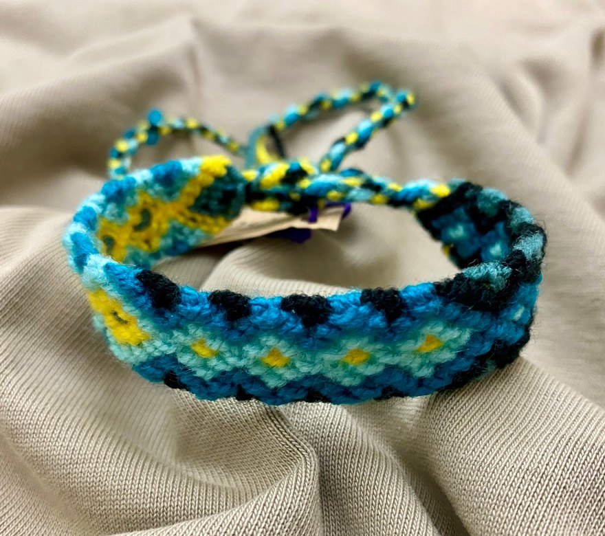 El örgüsü Etnik Bohem Çok Renkli Bileklik - Görsel 3