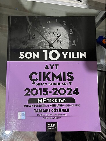 çıkmış sorular ayt sayısal