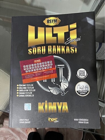 ULTİ YAYINLARI TYT KİMYA SB