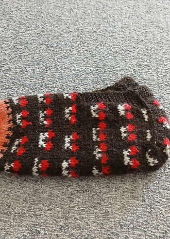 8 adet agir model el örgüsü patikler - Görsel 8