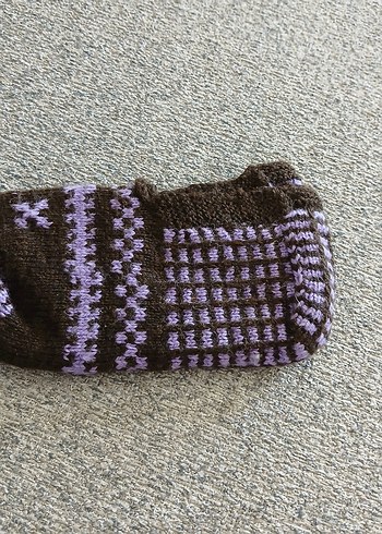 8 adet agir model el örgüsü patikler - Görsel 4