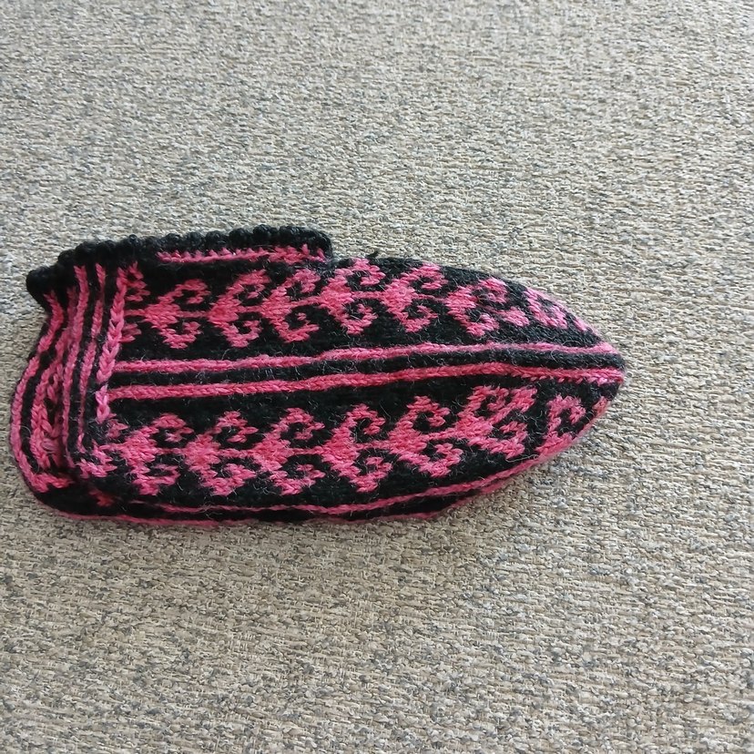 8 adet agir model el örgüsü patikler - Görsel 5