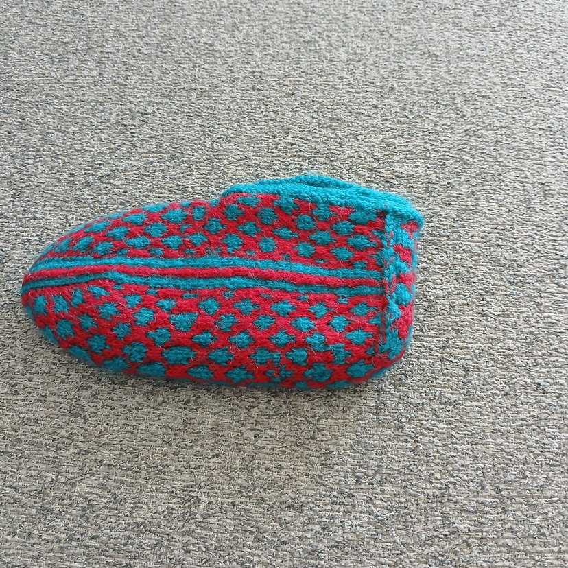 8 adet agir model el örgüsü patikler - Görsel 3