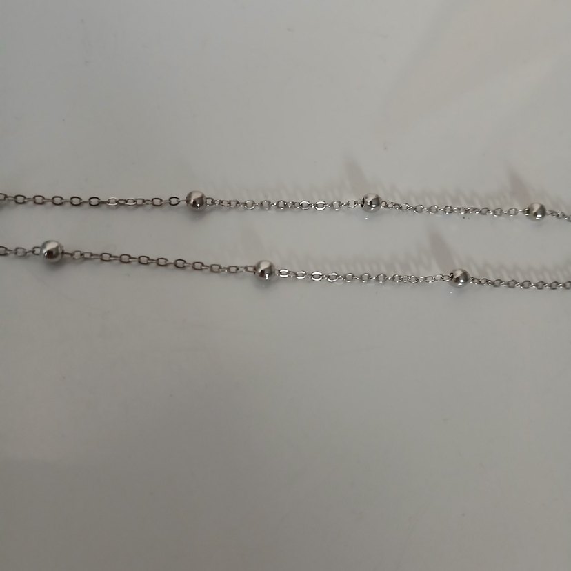 Zincir Detaylı Minimalist Kadın çelik Zincir - Görsel 2
