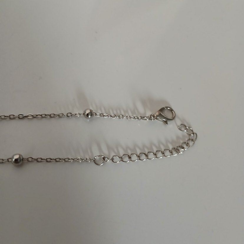 Zincir Detaylı Minimalist Kadın çelik Zincir - Görsel 3
