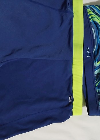 Decathlon Renkli Baskılı Spor Sütyeni