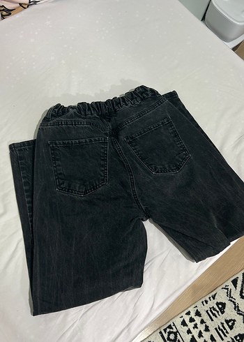 m Beden siyah Renk Koton Mom Jean