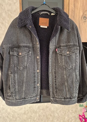 Levis Levi S Siyah Denim Peluslu Ceket