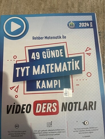 Rehber matematik video ders notu