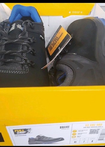 Siyah Erkek Ayakkabı Michelin lastik taban - Görsel 3