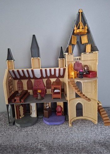 Harry Potter Hermione Granger ve Harry Potter Hogwart Castle