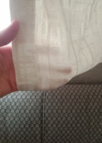 Bej Modern Düz Fon Perde - Görsel 3