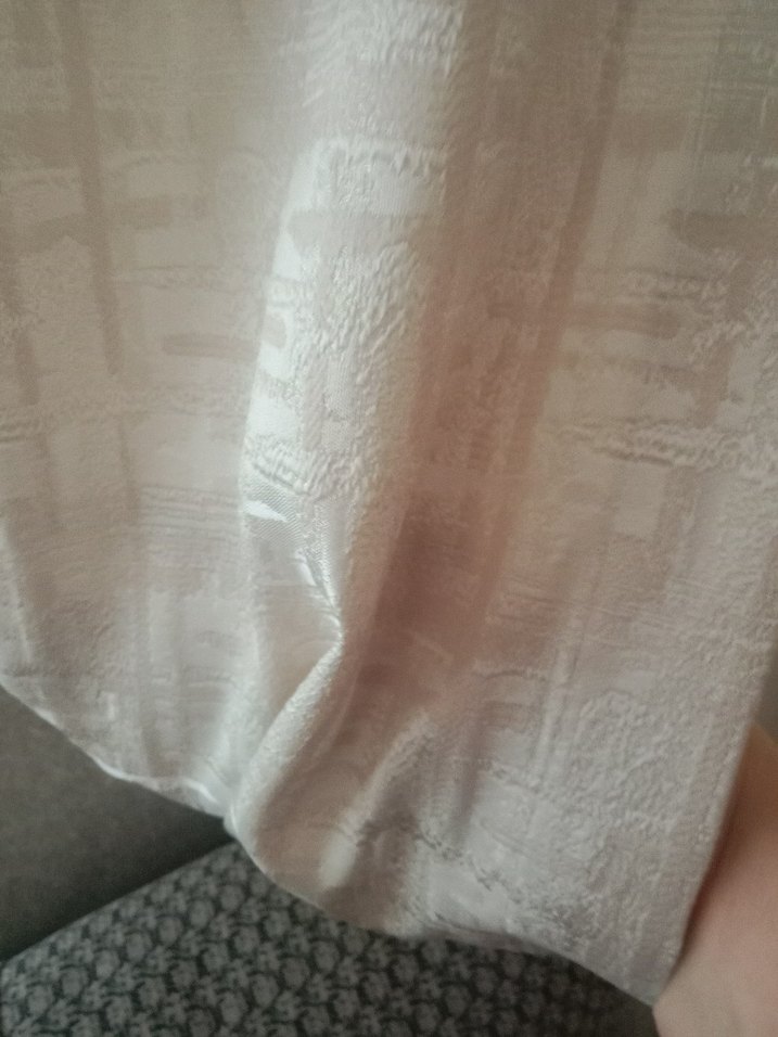 Bej Modern Düz Fon Perde - Görsel 4