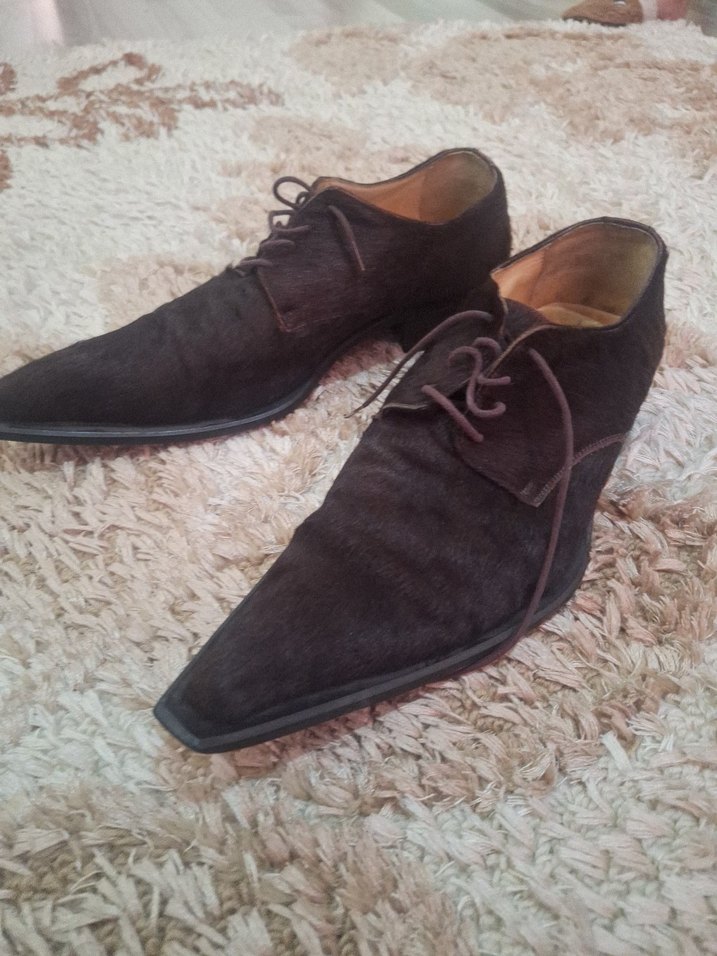 Klasik Erkek Kahverengi Süet Ayakkabı - Görsel 2